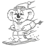 Olympic koala design