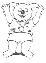 Olympic koala design